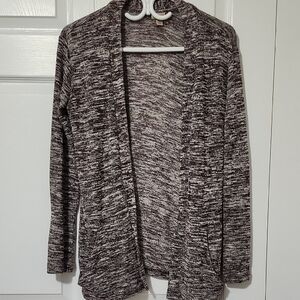 Cape Juby Purple and White Knit Cardigan